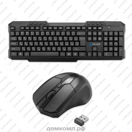 Клавиатура+мышь Oklick 205MK недорого. домкомп.рф